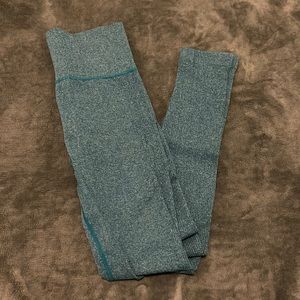 Love fitness apparel blue leggings